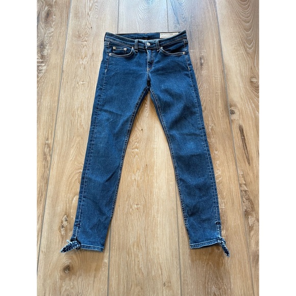 Rag & Bone Bow Ankle Stevie Jeans - Picture 1 of 14